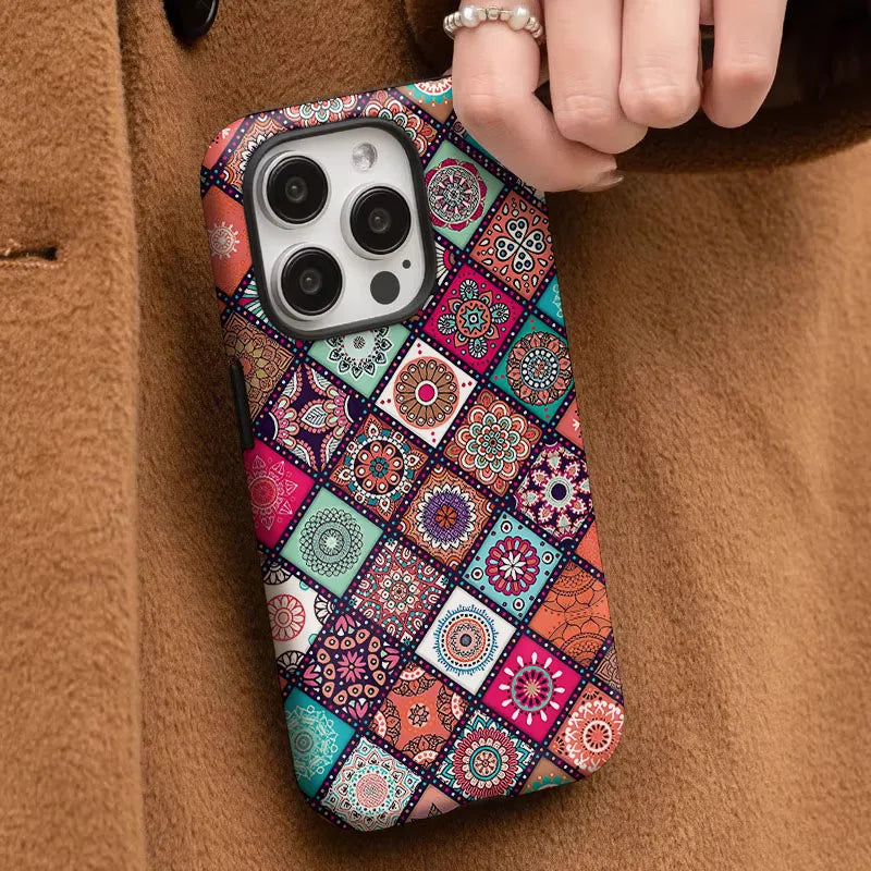 Vintage Boho Mandala Case for Huawei Pura 80 70 P60 P50 P40 Pro Cover