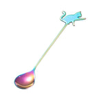 Cute Cat Coffee Spoon 304 Stainless Steel – Dessert & Ice Cream Spoon