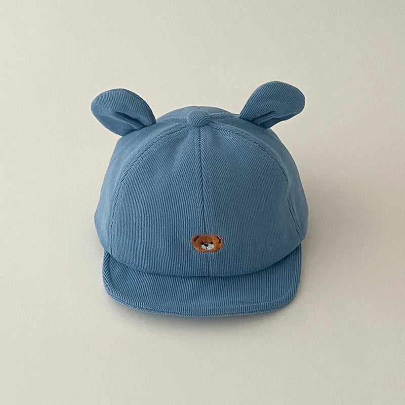 Cartoon Bear Baby Cap UK Cute Kids Baseball Sun Hat