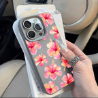 Bright Colorful Flower Case for iPhone 17 16 15 14 13 12 Pro Max Cover