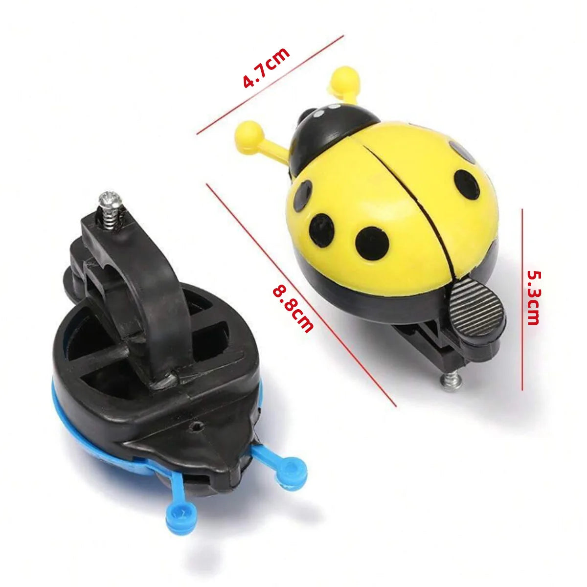 Ladybug Bicycle Bell Loud Aluminum Bike Handlebar Horn UK