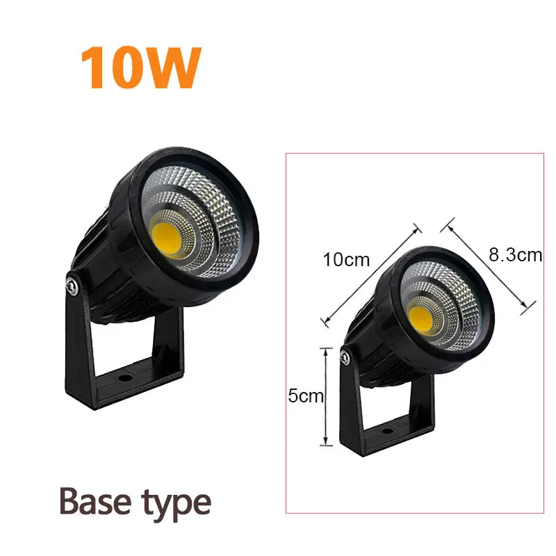 LED COB Garden Spotlight Waterproof Lawn Light
