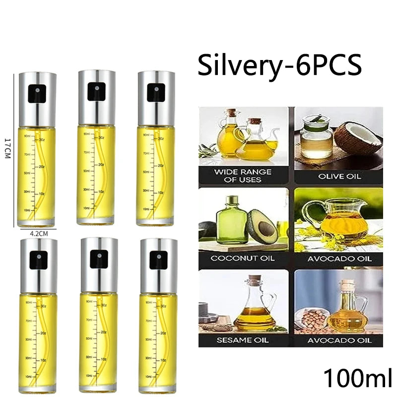Glass Oil Sprayer for Cooking Olive Oil Spray Bottle for BBQ & Salad
