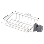 Kitchen Sink Drain Rack Faucet Sponge & Soap Storage Organizer