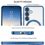 Luxury Magnetic MagSafe Case for Samsung Galaxy S21 S23 S24 S25 S26