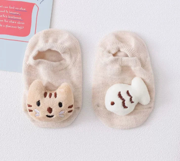 Baby Anti-Slip Socks Slippers UK – Toddler Floor Shoes (18 Colors)