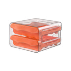 Automatic Rolling Egg Dispenser Fridge Holder