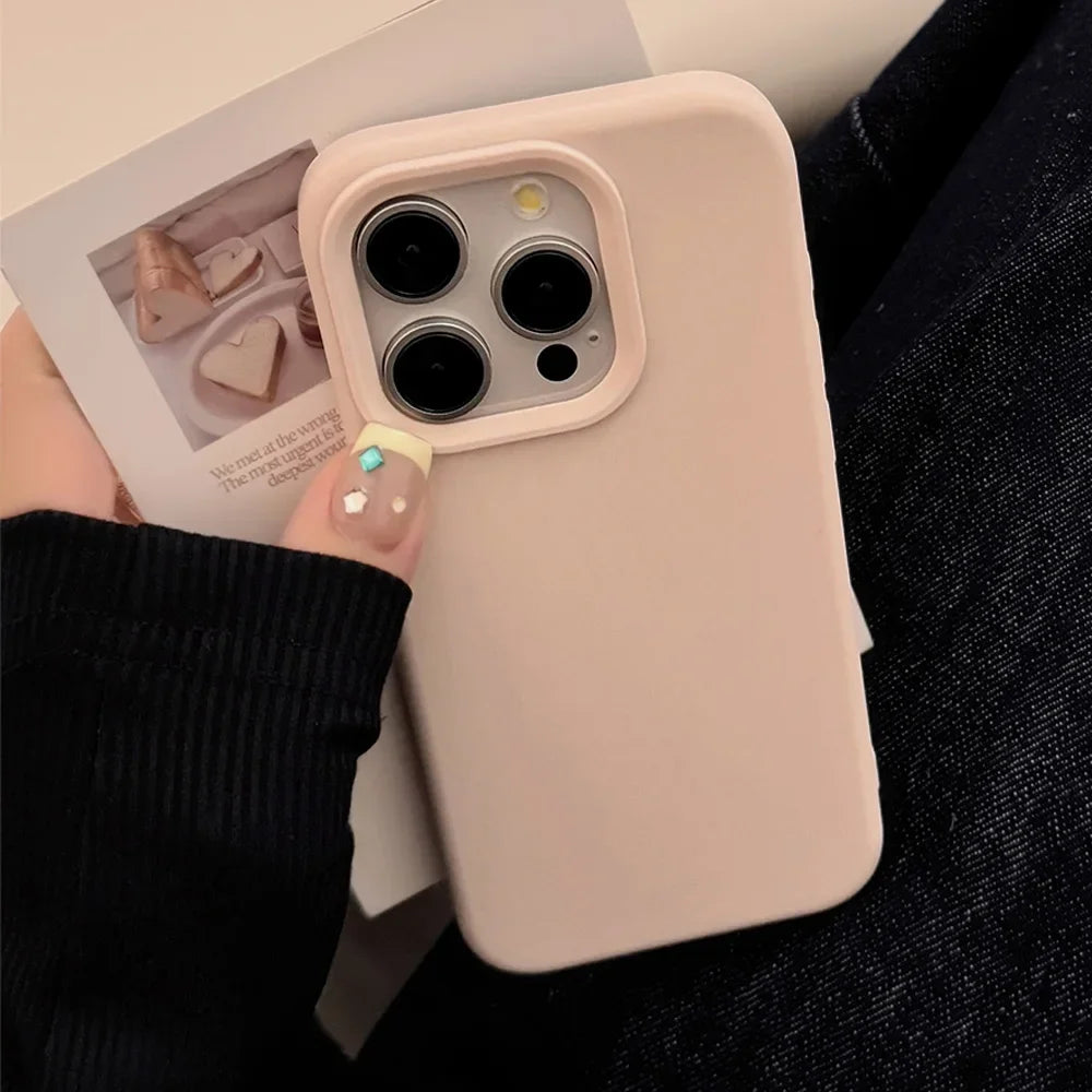 Dopamine Silicone Case for iPhone 17 16 15 14 13 12 11 Pro Max