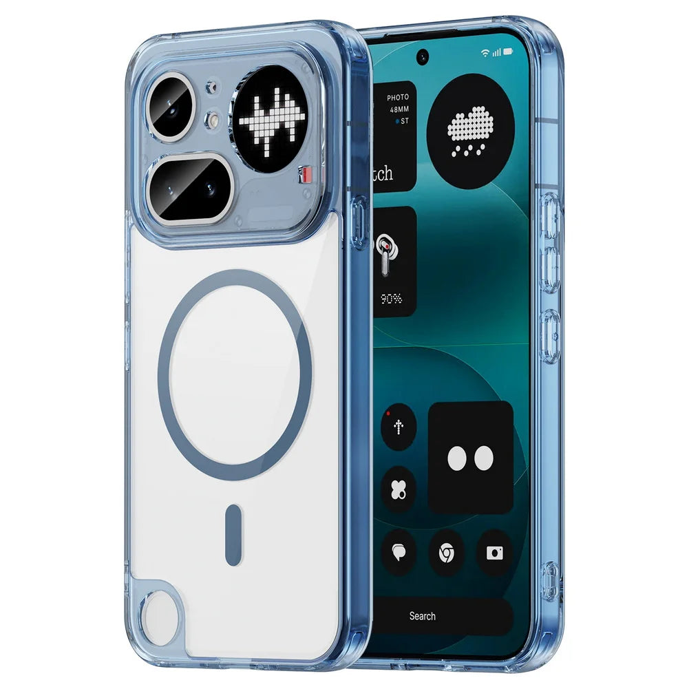 Clear Anti-Yellowing Shockproof Case for Nothing Phone 4A Pro 3A Pro