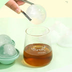 6.5cm Large Ice Ball Mold Silicone Ice Cube Maker for Whiskey & Cocktails
