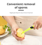 Stainless Steel Vegetable Peeler Anti Slip Handle Fruit & Potato Scraper