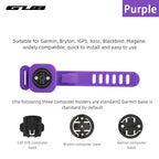 Silicone Bike Computer Mount GUB 630 GPS Speedometer Holder MTB