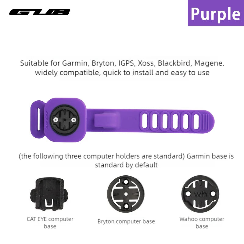 Silicone Bike Computer Mount GUB 630 GPS Speedometer Holder MTB