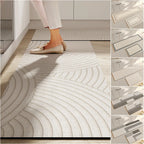 Super Absorbent Shower Bath Mat Anti-Slip Bathroom & Entrance Rug