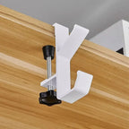 Multi Functional Headphone Stand Table Hook Hanging Holder Metal Rack for Headse