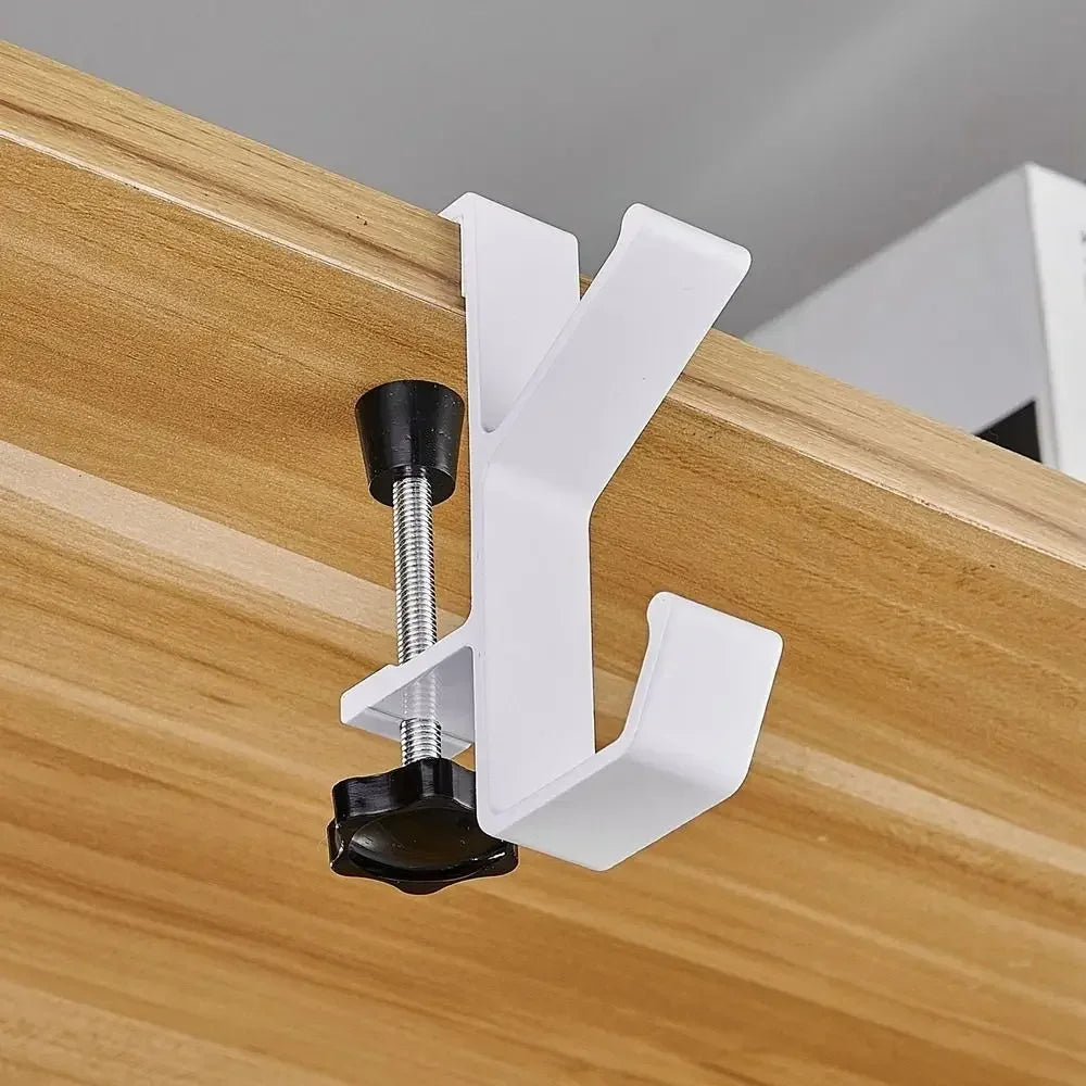 Multi Functional Headphone Stand Table Hook Hanging Holder Metal Rack for Headse