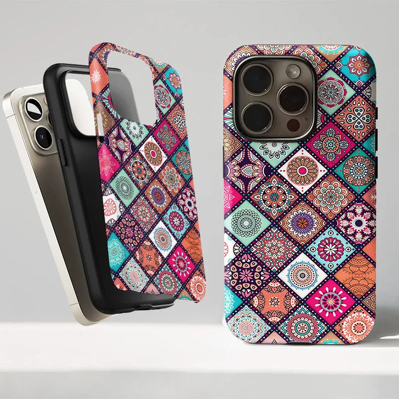 Vintage Boho Mandala Case for Huawei Pura 80 70 P60 P50 P40 Pro Cover