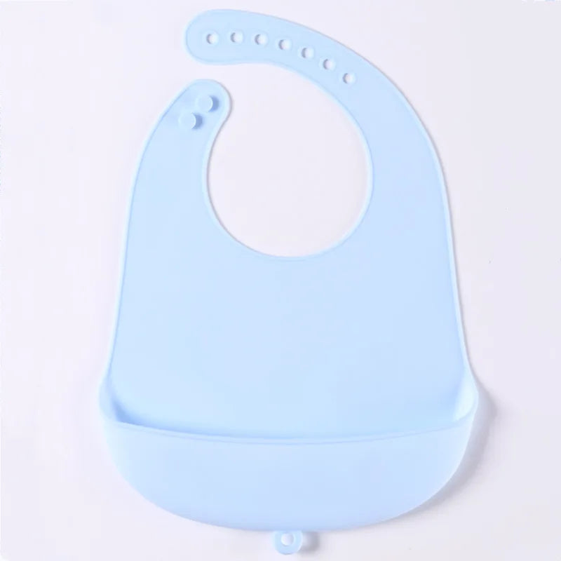 Food Grade Silicone Baby Bibs Waterproof Feeding Bib