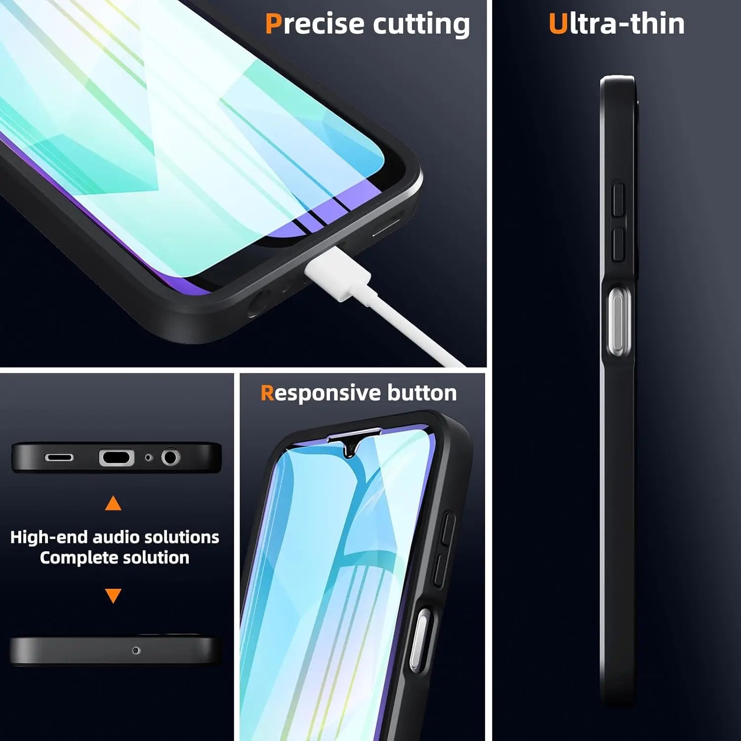 Full Body Protective Case for Samsung Galaxy A Series 5G Phones