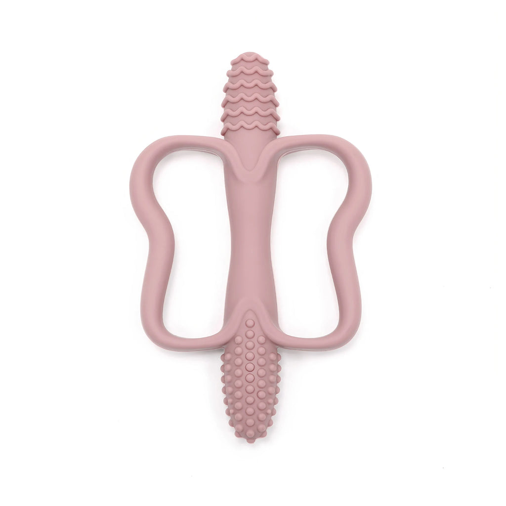 Baby Silicone Teether with Easy-Grip Handles BPA Free