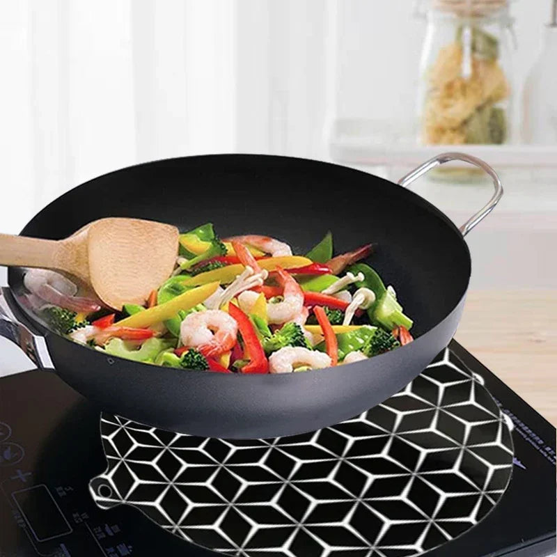 Silicone Induction Cooktop Mat Fireproof Stove Protector Kitchen Pad Main image