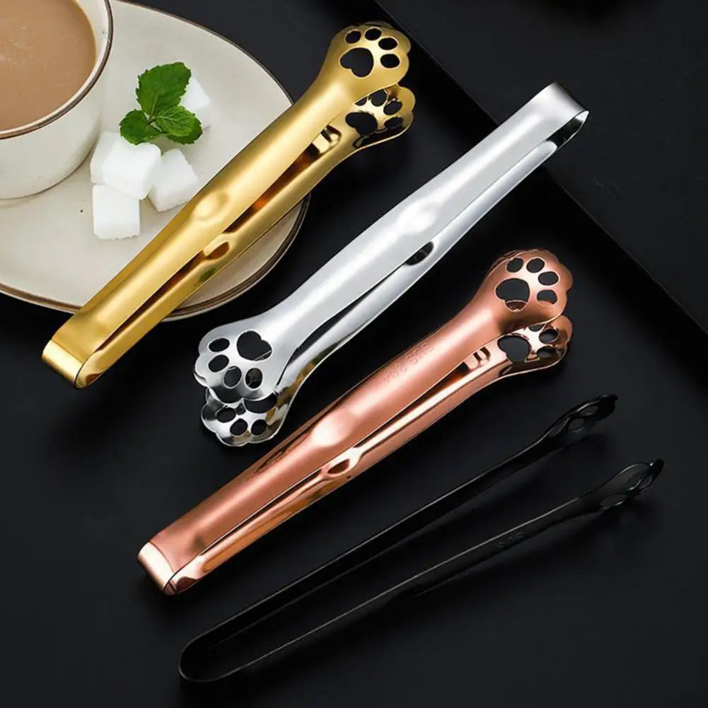 Cat Claw Ice Tongs UK Stainless Steel Ice Clip & Kitchen Serving Tool Secondary image