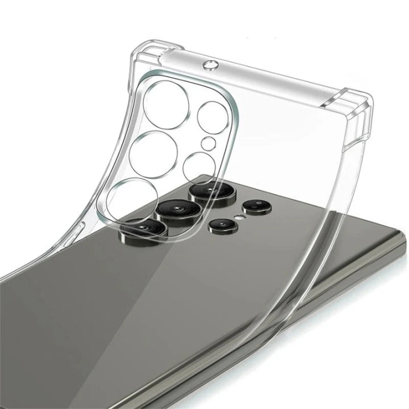 Clear Shockproof Case for Samsung Galaxy S21 S22 S23 S24 S25