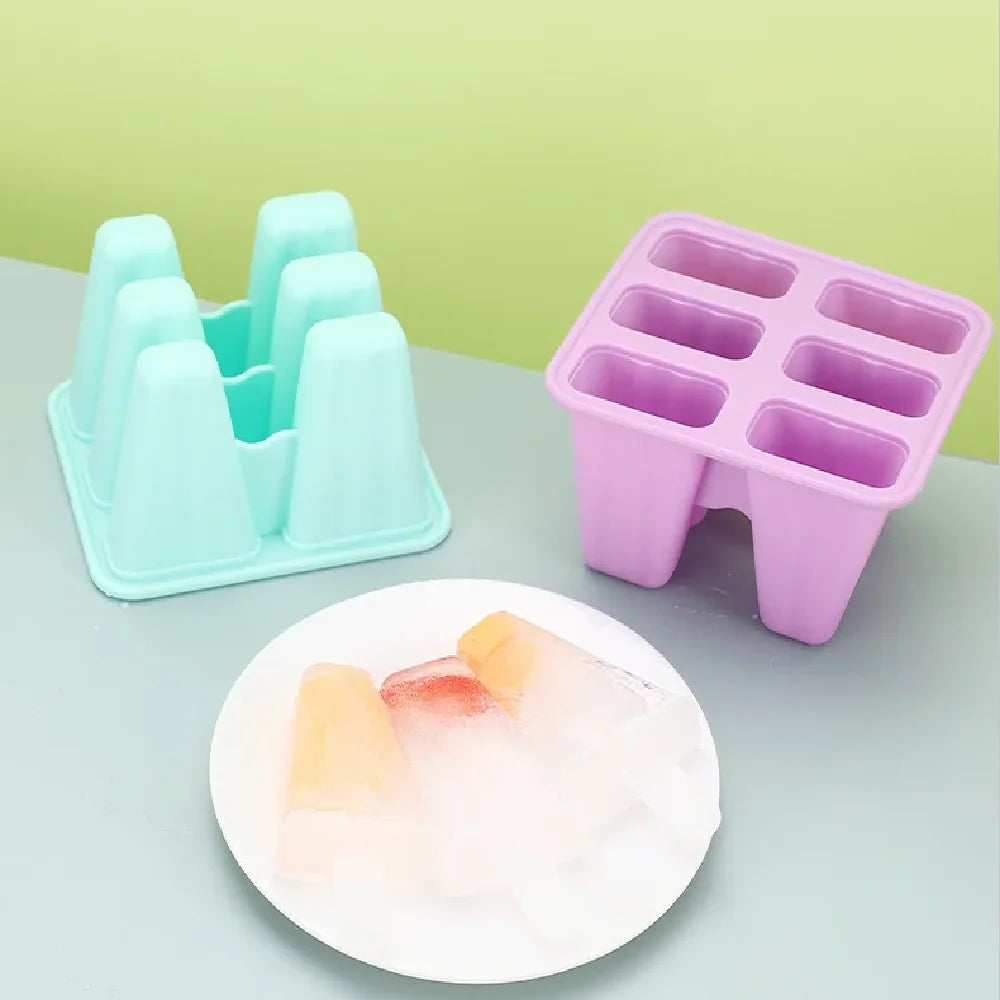BPA Free Silicone Popsicle Mold – Reusable Easy Release Ice Pop Maker