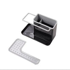 Kitchen Sponge Cloth Holder Sink Caddy Organizer with Drainage