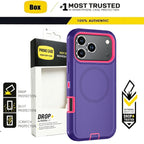Heavy Duty iPhone Case with MagSafe Shockproof Protection