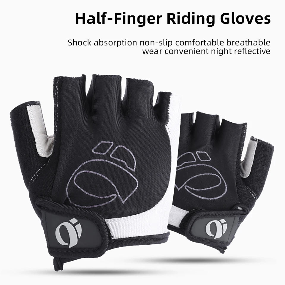 Half Finger Cycling Gloves Anti Slip Breathable MTB Gym Bike Secondary image
