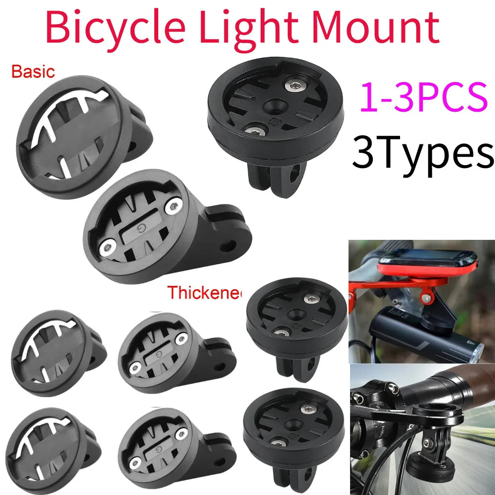 Bike Computer Mount Handlebar Holder Light Camera Adapter Base Main image
