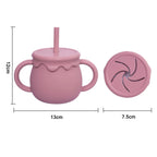 Baby Feeding Cups Portable Sippy Cup Snack Container