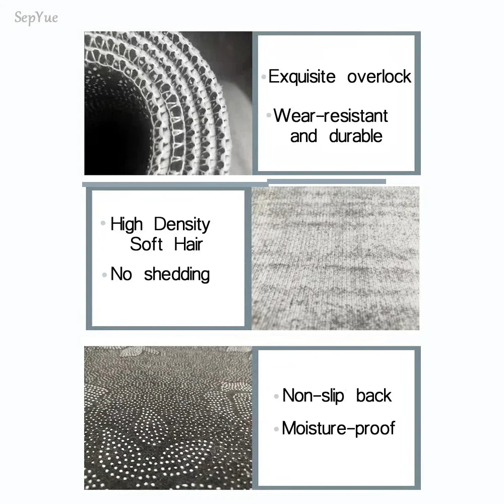 High-End Kitchen Rug Waterproof Non-Slip Washable Entrance Doormat