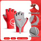 Half Finger Cycling Gloves Anti Slip MTB Road Bike Breathable