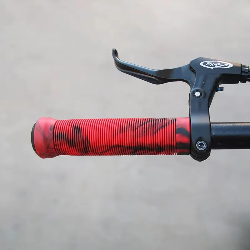 125mm MTB Bike Handlebar Grips 22.2mm Shockproof Anti-Slip Rubber