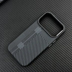 MagSafe Carbon Fiber Armor Case for iPhone 17 16 15 14 Pro Max