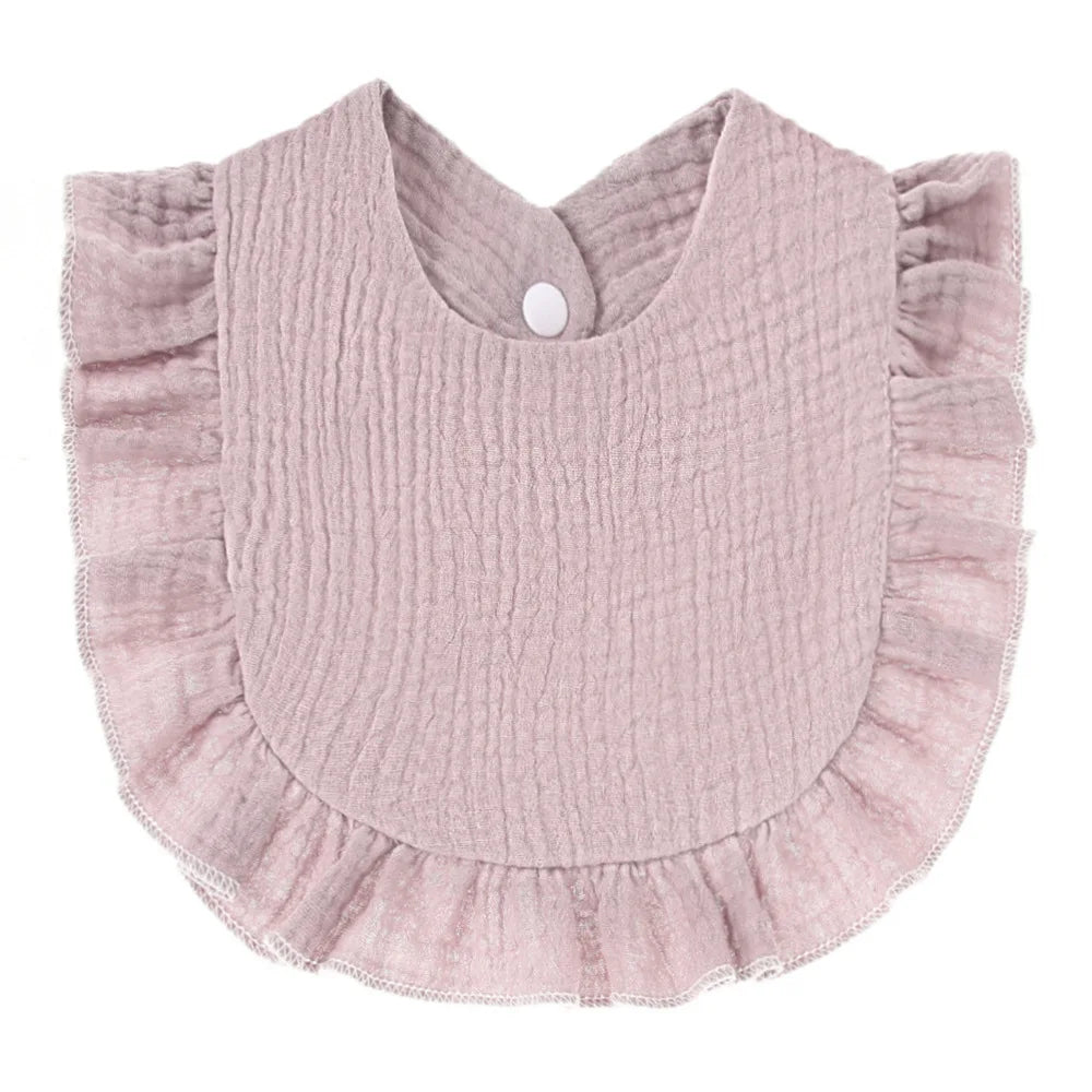 INS Style Baby Cotton Bibs Waterproof Drool Scarf Feeding Bib