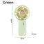 MEET SUN Mini Handheld Fan UK 3-Speed USB Rechargeable