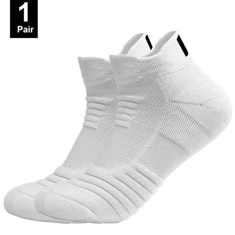 Anti-Slip Football Socks Men Breathable Cotton Soccer Socks 3 Pairs