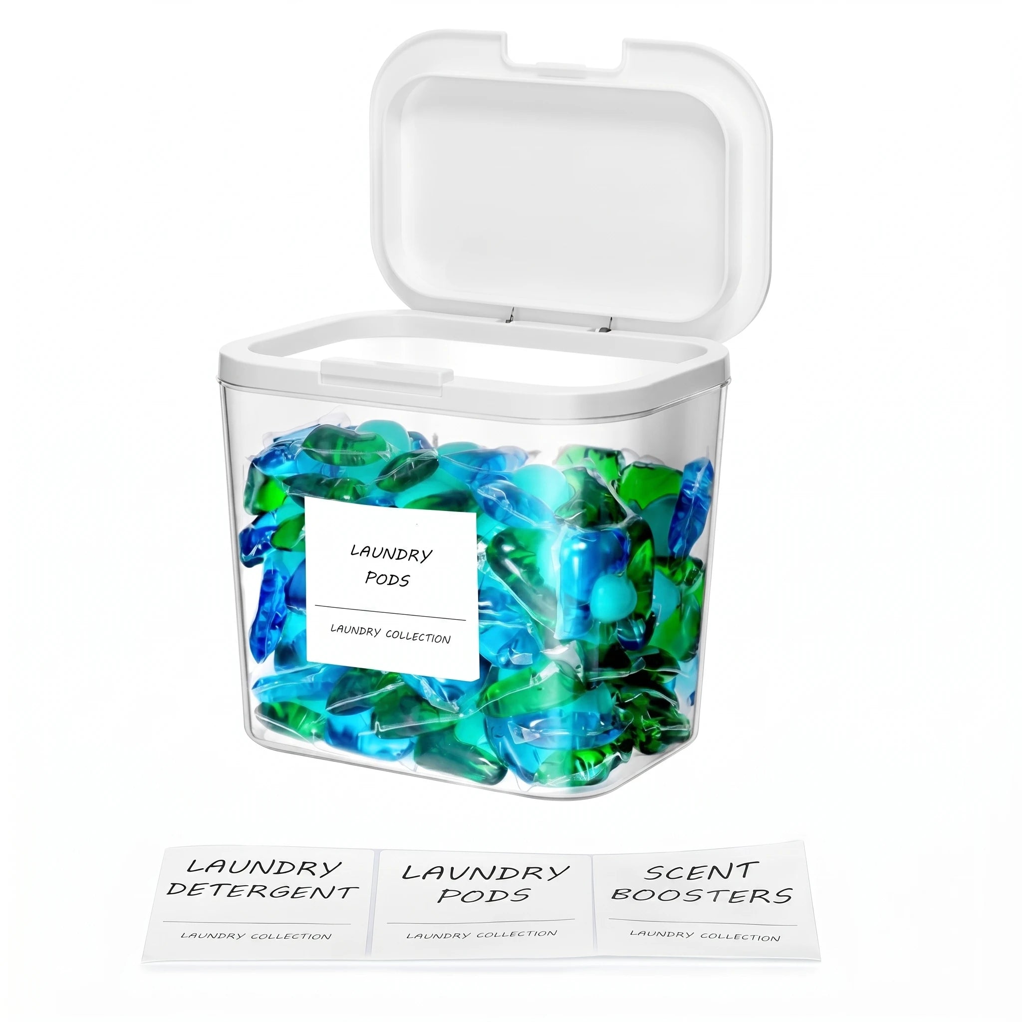 Laundry Pod Holder with Lid