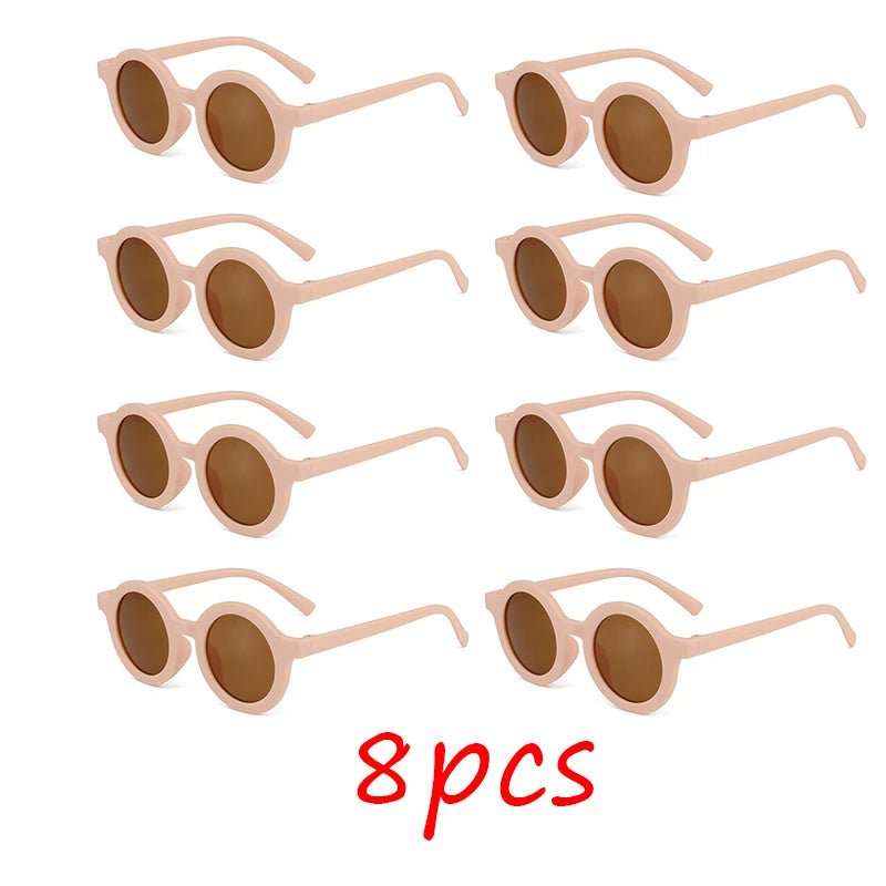 Kids Round Sunglasses 1–7 Years | UV Sun Protection