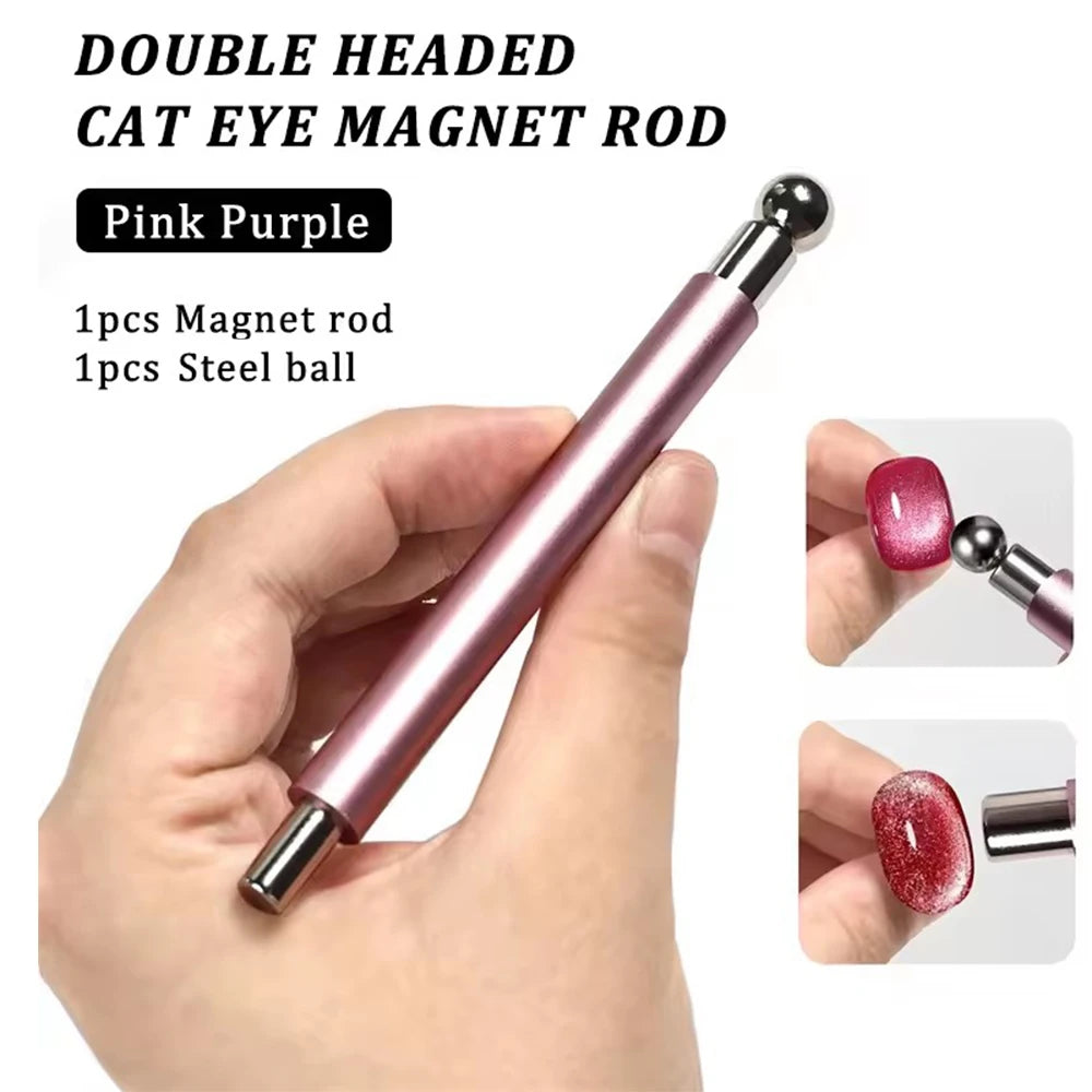 Nail Cat Eye Magnet Tool Set 3D Gel Nail Magnetic Stick Pen