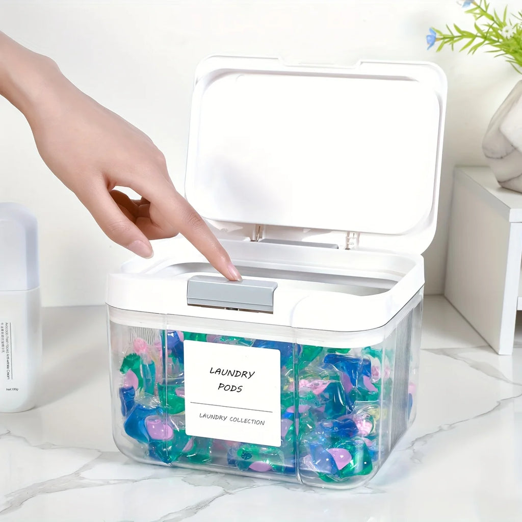 Laundry Pod Holder with Lid