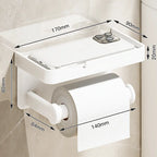 Aluminum Toilet Paper Holder