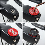 Bike Computer Mount Adapter Handlebar Stem Top Cap GPS Holder
