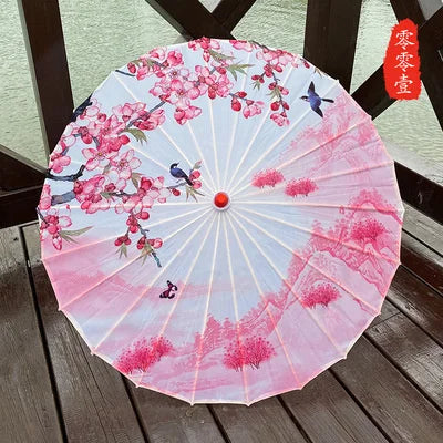 Buy Japanese Cherry Blossom Silk Parasol Decorative Umbrella
