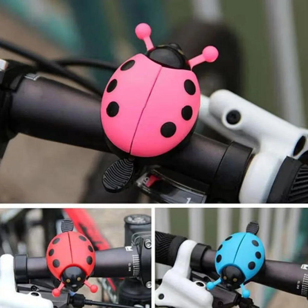 Ladybug Bicycle Bell Loud Aluminum Bike Handlebar Horn UK