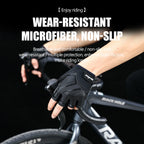 Summer Half Finger Cycling Gloves Breathable MTB Gym Anti Slip