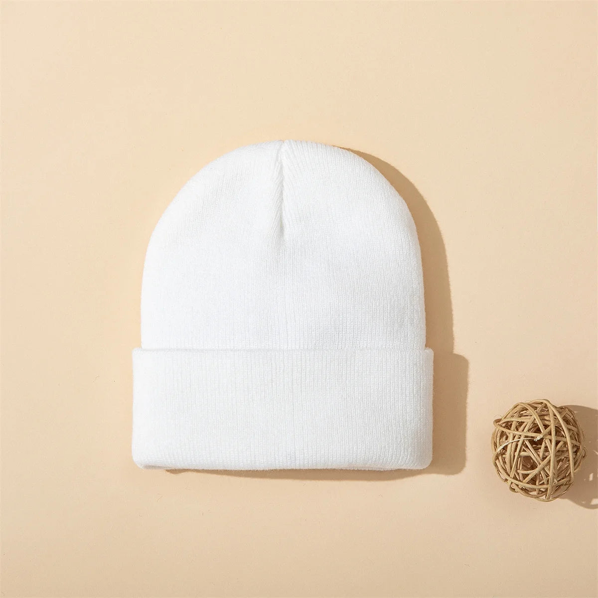 Baby Knitted Winter Hat Soft Warm Newborn Bonnet